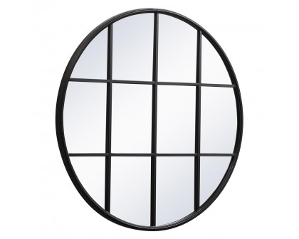 Elegant Wall Mirror - Black, L 36.25" (MR633636BK)