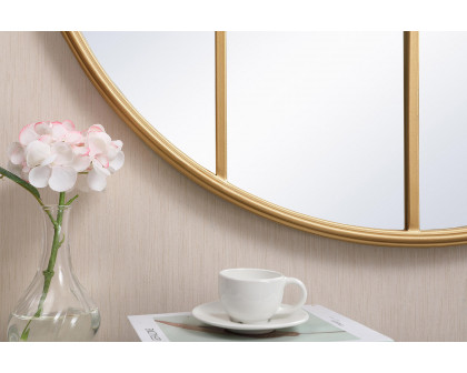 Elegant Wall Mirror - Brass, L 36.25" (MR633636BR)