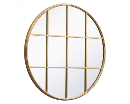 Elegant Wall Mirror - Brass, L 36.25" (MR633636BR)