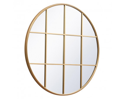 Elegant Wall Mirror - Brass, L 41.75" (MR634242BR)