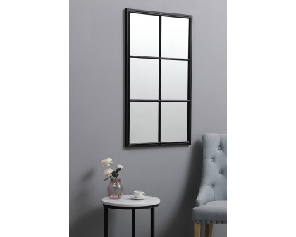 Elegant Wall Mirror - Black, L 40" (MR642440BK)