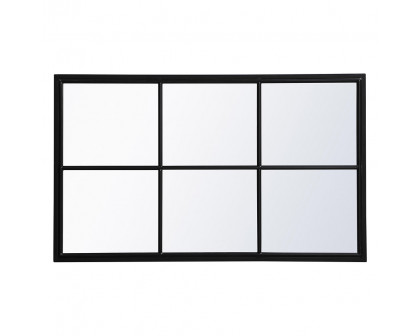 Elegant Wall Mirror - Black, L 40" (MR642440BK)