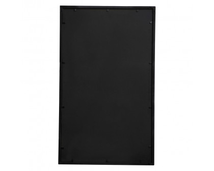 Elegant Wall Mirror - Black, L 40" (MR642440BK)