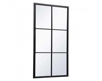 Elegant Wall Mirror - Black, L 48" (MR642848BK)