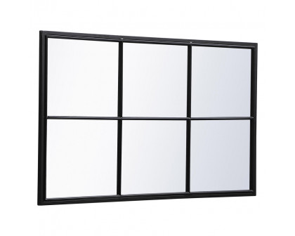 Elegant Wall Mirror - Black, L 48" (MR642848BK)