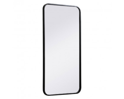 Elegant Wall Mirror - Black, L 36" (MR801836BK)