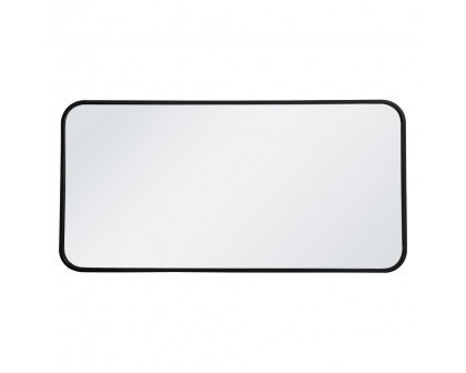 Elegant Wall Mirror - Black, L 36" (MR801836BK)