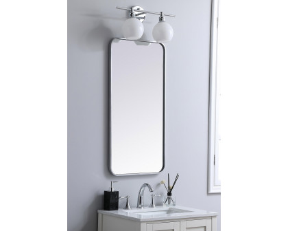 Elegant Wall Mirror - Silver, L 36" (MR801836S)