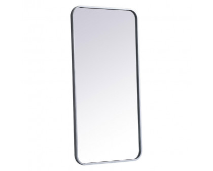 Elegant Wall Mirror - Silver, L 36" (MR801836S)