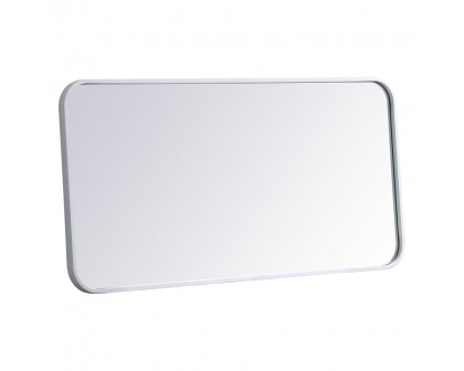 Elegant Wall Mirror - White, L 36" (MR801836WH)