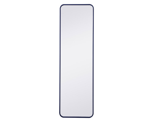 Elegant Wall Mirror - Blue, L 60" (MR801860BL)