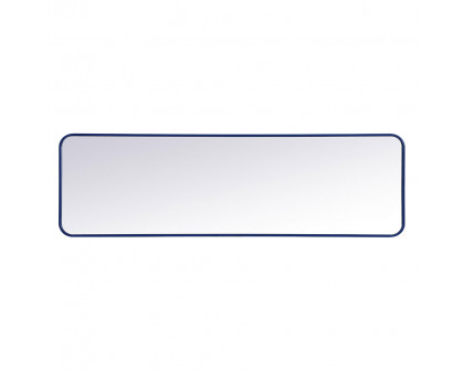 Elegant Wall Mirror - Blue, L 60" (MR801860BL)