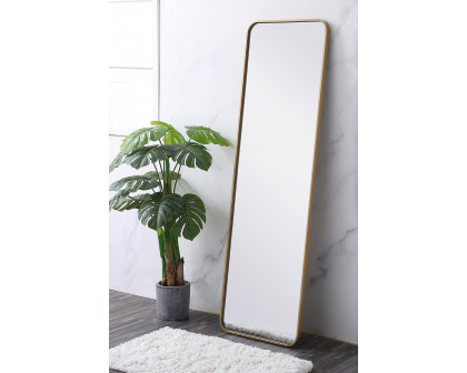 Elegant Wall Mirror - Brass, L 60" (MR801860BR)