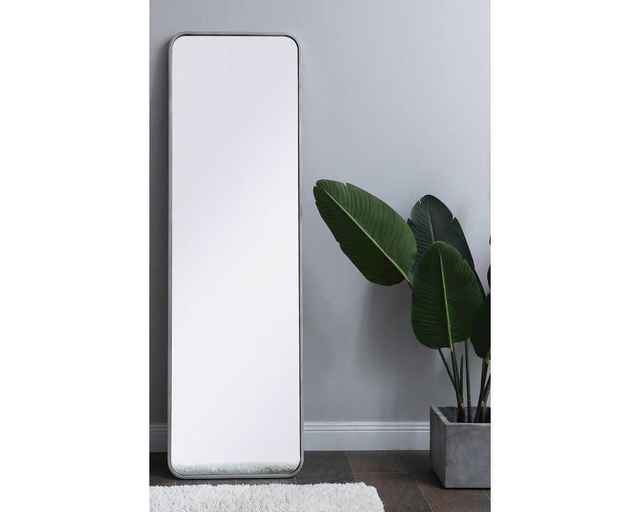 Elegant Wall Mirror - Silver, L 60" (MR801860S)