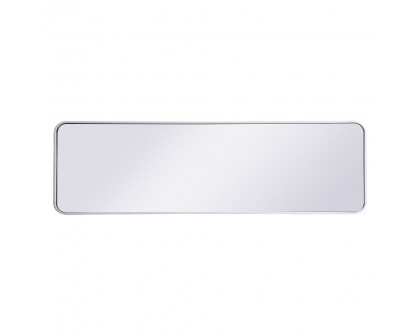 Elegant Wall Mirror - White, L 60" (MR801860WH)