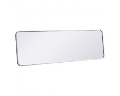 Elegant Wall Mirror - White, L 60" (MR801860WH)