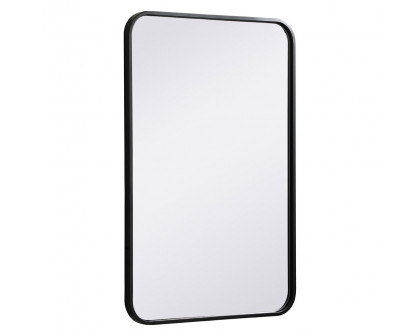 Elegant Wall Mirror - Black, L 30" (MR802030BK)