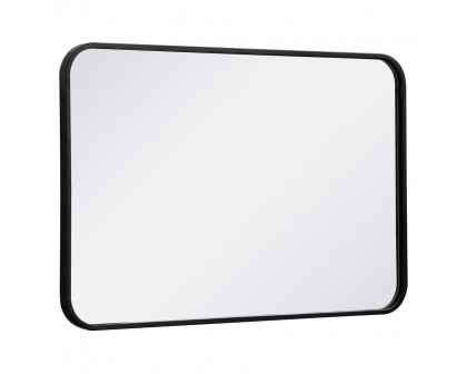 Elegant Wall Mirror - Black, L 30" (MR802030BK)