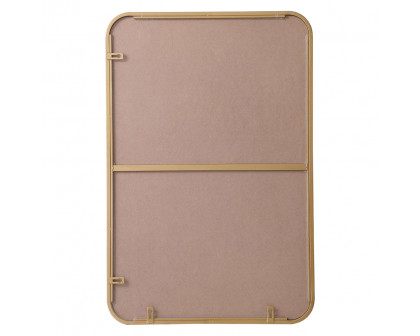 Elegant Wall Mirror - Brass, L 30" (MR802030BR)