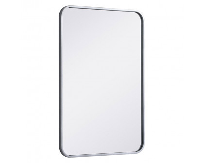 Elegant Wall Mirror - Silver, L 30" (MR802030S)