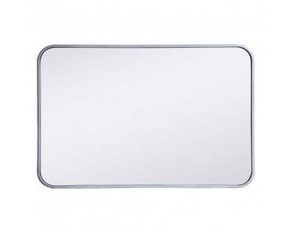 Elegant Wall Mirror - Silver, L 30" (MR802030S)