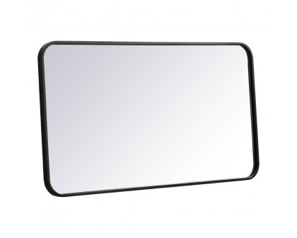 Elegant Wall Mirror - Black, L 36" (MR802036BK)