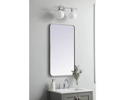 Elegant Wall Mirror - Silver, L 36" (MR802036S)