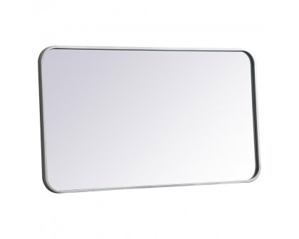 Elegant Wall Mirror - Silver, L 36" (MR802036S)