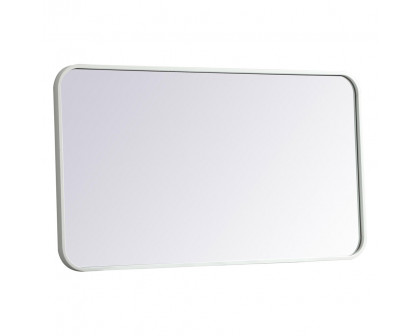 Elegant Wall Mirror - White, L 36" (MR802036WH)