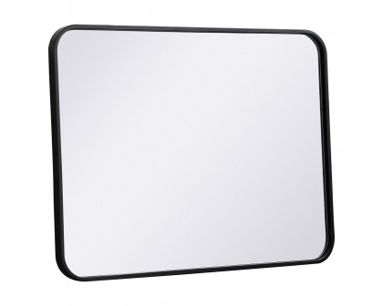 Elegant Wall Mirror - Black, L 30" (MR802230BK)