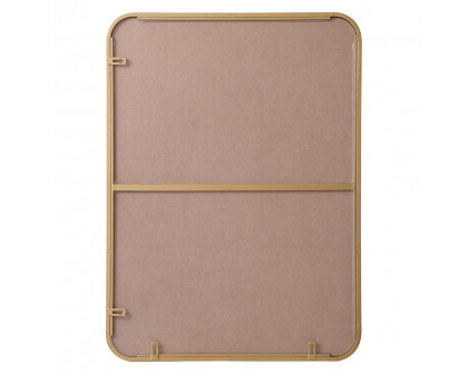 Elegant Wall Mirror - Brass, L 30" (MR802230BR)