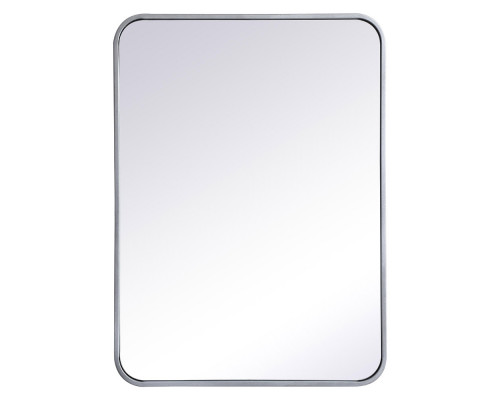 Elegant Wall Mirror - Silver, L 30" (MR802230S)