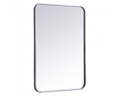 Elegant Wall Mirror - Silver, L 30" (MR802230S)