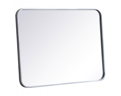 Elegant Wall Mirror - Silver, L 30" (MR802230S)