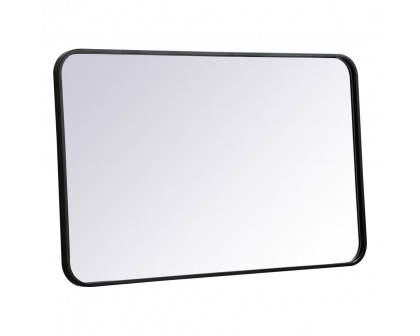 Elegant Wall Mirror - Black, L 36" (MR802236BK)