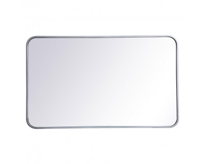 Elegant Wall Mirror - Silver, L 36" (MR802236S)