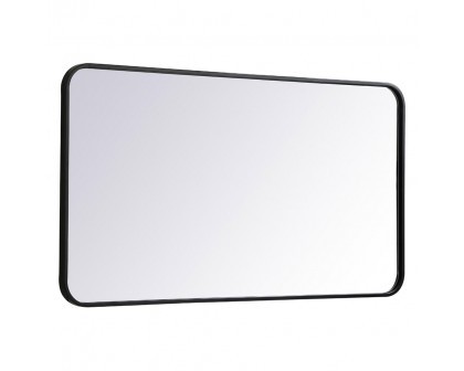 Elegant Wall Mirror - Black, L 40" (MR802240BK)