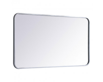 Elegant Wall Mirror - Silver, L 40" (MR802240S)