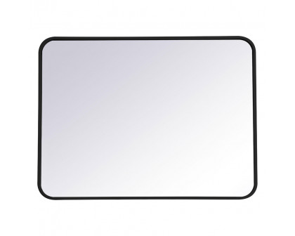 Elegant Wall Mirror - Black, L 32" (MR802432BK)