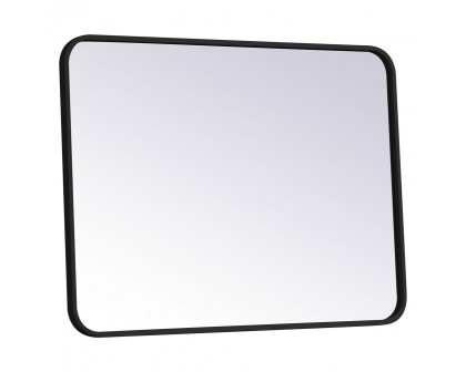 Elegant Wall Mirror - Black, L 32" (MR802432BK)