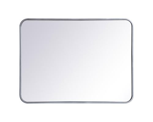 Elegant Wall Mirror - Silver, L 32" (MR802432S)