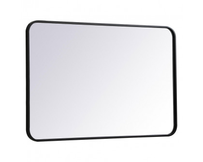 Elegant Wall Mirror - Black, L 36" (MR802436BK)