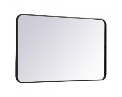 Elegant Wall Mirror - Black, L 40" (MR802440BK)