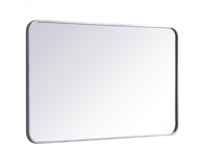 Elegant Wall Mirror - Silver, L 40" (MR802440S)