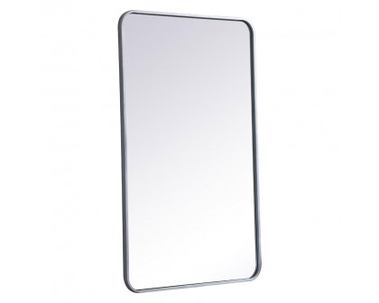 Elegant Wall Mirror - Silver, L 40" (MR802440S)