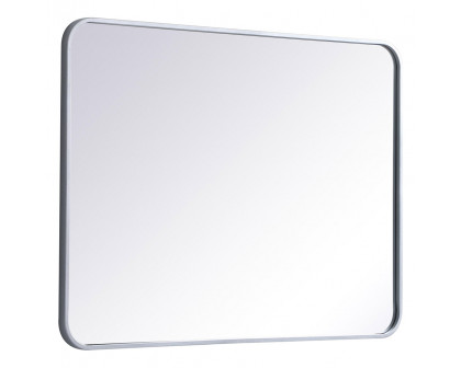 Elegant Wall Mirror - Silver, L 36" (MR802736S)