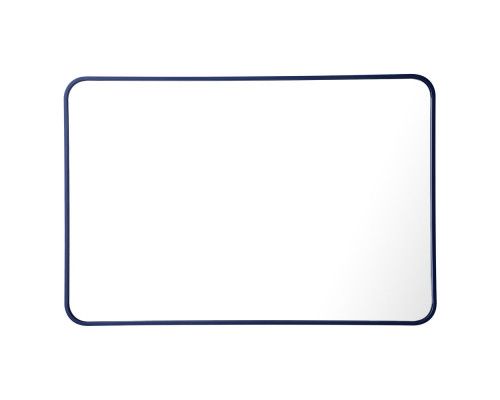 Elegant Wall Mirror - Blue, L 40" (MR802740BL)