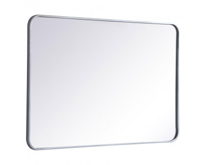 Elegant Wall Mirror - Silver, L 40" (MR802740S)