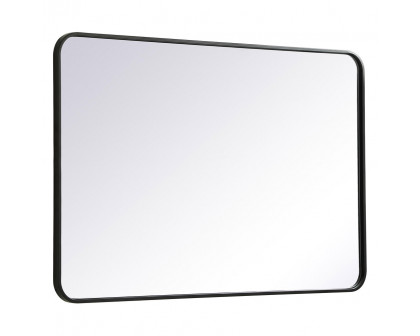 Elegant Wall Mirror - Black, L 42" (MR802842BK)