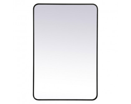 Elegant Wall Mirror - Black, L 42" (MR802842BK)